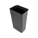 5003 Globe Commercial Products Utility Cart Refuse bin