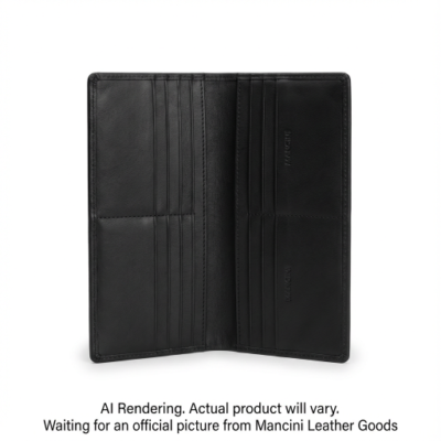 6800165-BLACK Mancini Leather Goods 6800165-BLACK