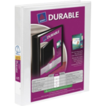 34002 BINDERS, 1" WHITE, Slant D, 220 Sheet Capacity
