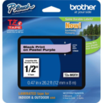 TZEMQF31 Brother TAPE PASTEL PURPLE (MATT LAMINATED)