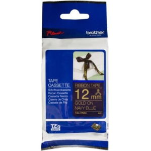 TZERN34 Brother RIBBON GOLD ON NAVY BLUE