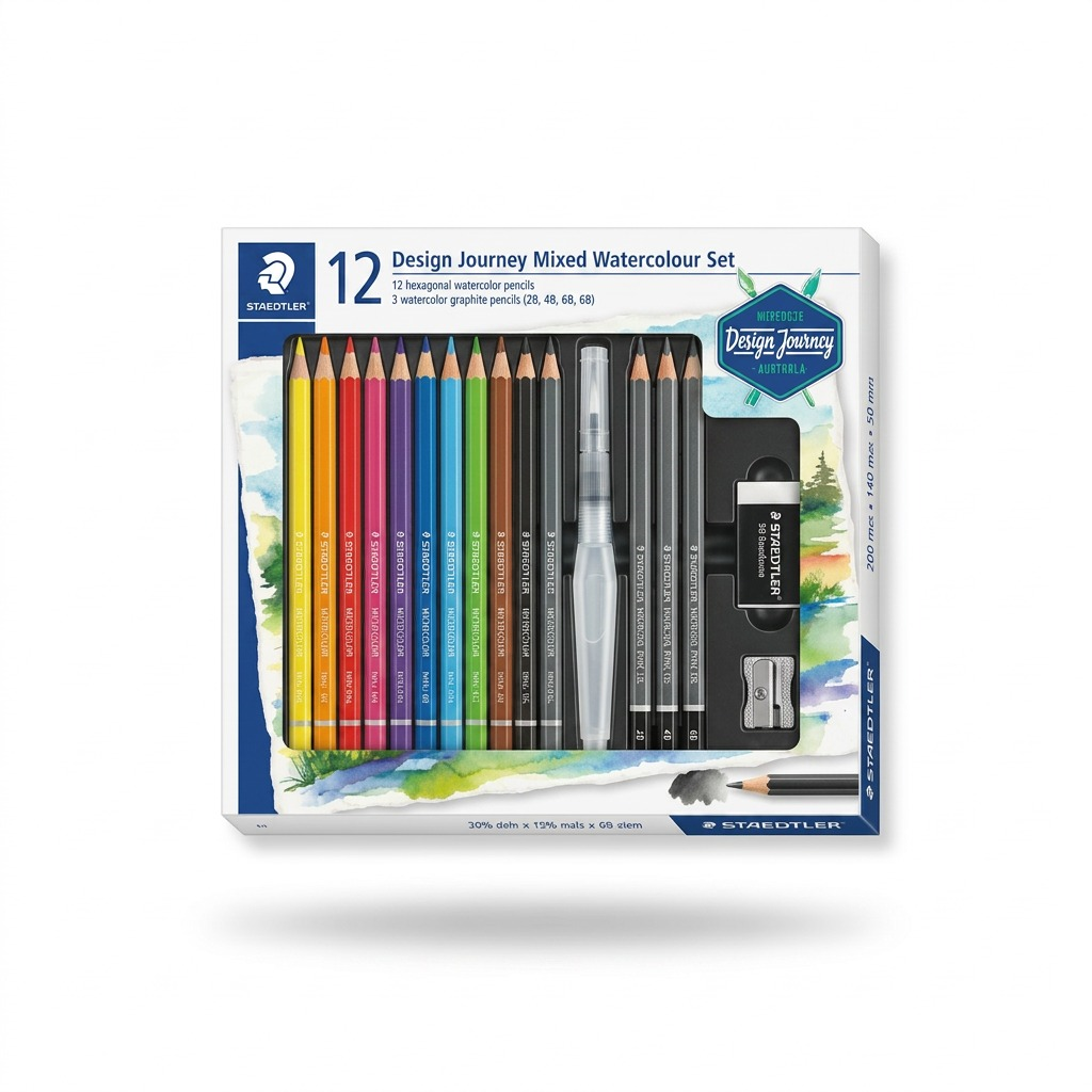 61-14610C STAEDTLER Mixed Watercolour Set 100% PEFC