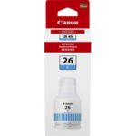4421C001 Canon GI-26 Cyan Ink Bottle-Compatible with Gx6020/
