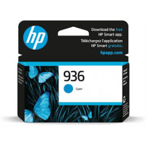 4S6U9LN HP HP 936 Cyan Original Ink Cartridge
