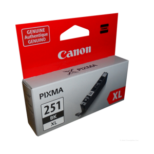 6448B001 Canon CLI251XL Black High Yield Ink