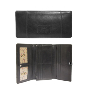8700296-BLACK Mancini Leather Goods Mancini Brand