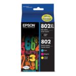 T802XL-BCS Epson T802 Hc Db Ul BLK/CLR