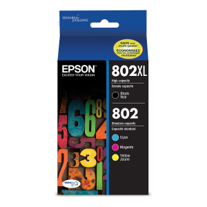 T802XL-BCS Epson T802 Hc Db Ul BLK/CLR