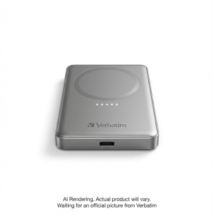 32244 Verbatim Charge 'n' Go Magnetic Wireless Power Bank 50