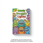 61-0497 Crayola Canada 96pg Colouring Book, Snuggly Uglies