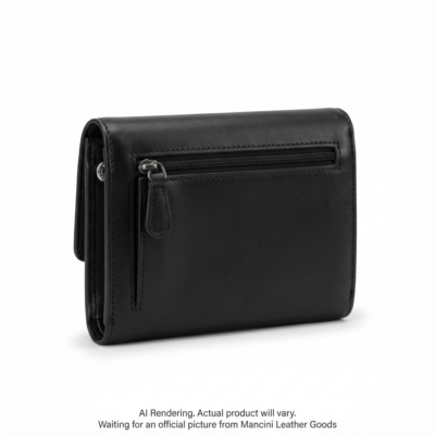 8700294-BLACK Mancini Leather Goods Mancini Brand