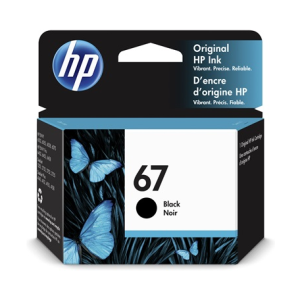 3YM56AN#140 HP 67 Black Original Ink Cartridge HP 67 Black O