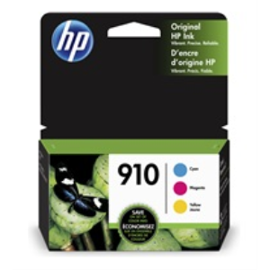 3YN97AN#140 HP #910 CMY Original Ink Combo 3Pack