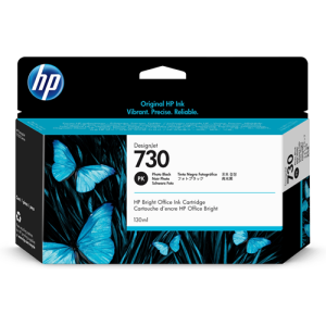 P2V67A HP #730 130ml Photo Black Ink Crtg