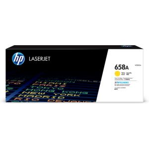 W2002A HP #658A Yellow LaserJet Toner Cartridge