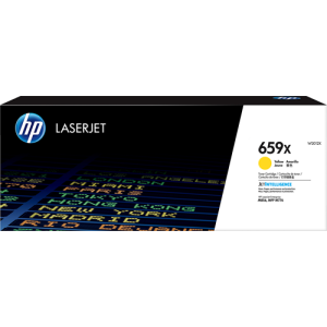 W2012X HP 659X Yellow LaserJet Toner Cartridge