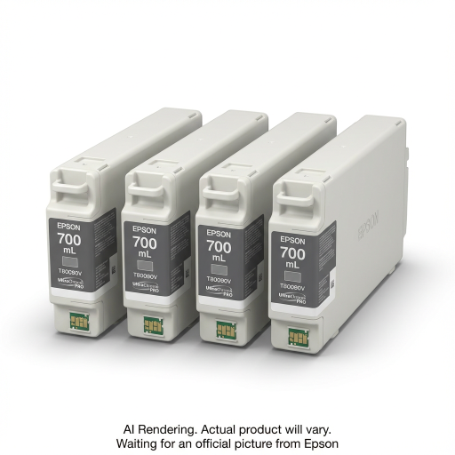 T80090V Epson UltraChrome Pro Gray Multi-Pack (4) Ink Cartri