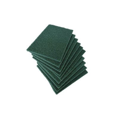7006 Globe Commercial Products 6"x9" H.D. Green Scouring Pad