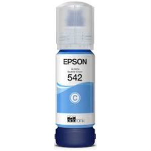 T542220-S Epson EPSON T542 Pigment Cyan Ink Bottle with Sens