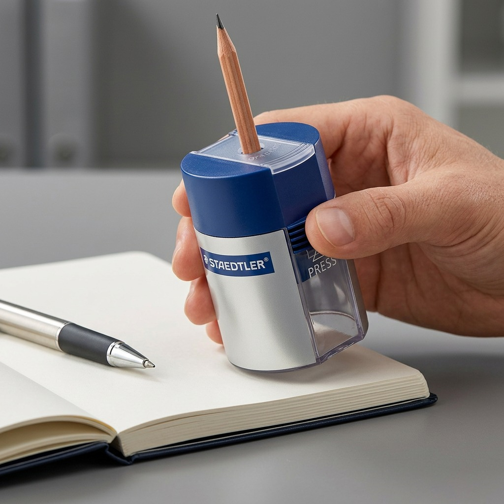 511-001-A602 STAEDTLER-Mars Limited SHARPENER ZINC+CONTAINER