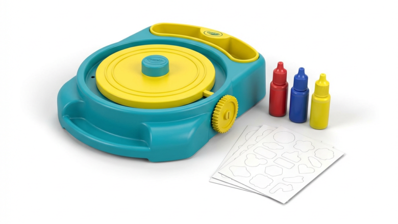 04-5416 Crayola Canada Spin Art Sticker Maker