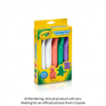 57-2001 Crayola Canada 5ct Air Dry Clay Variety Pack