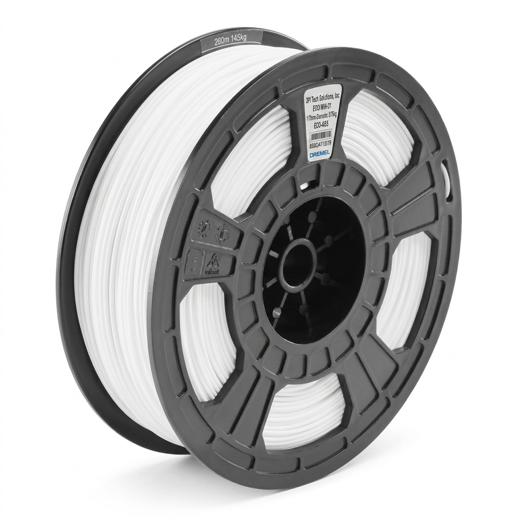 ECO-WHI-01 3PI Tech Solutions, Inc 3D ECO-ABS Fil