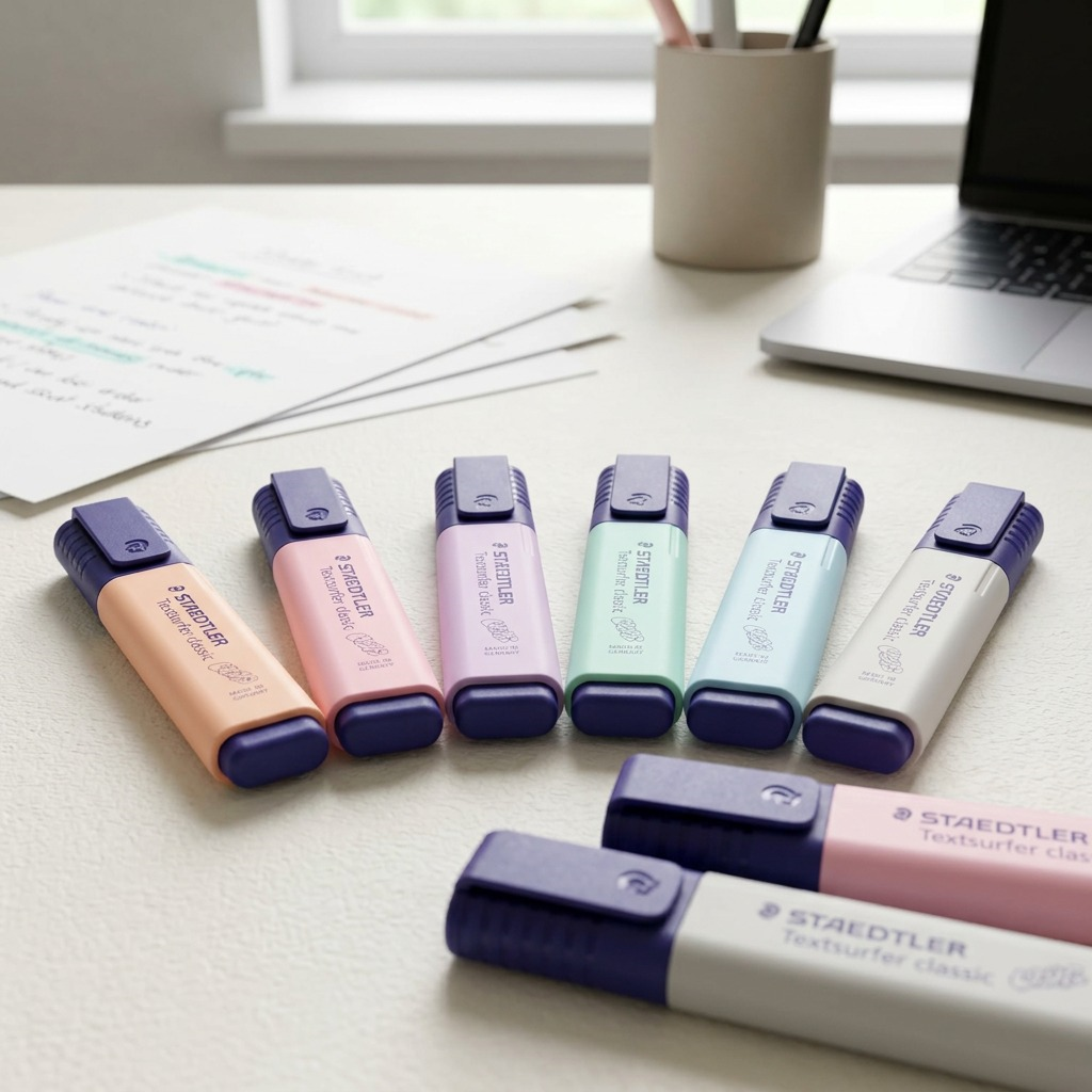 364-CWP6PA STAEDTLER-Mars Limited HIGHL.TEXTSURFER PASTEL AS
