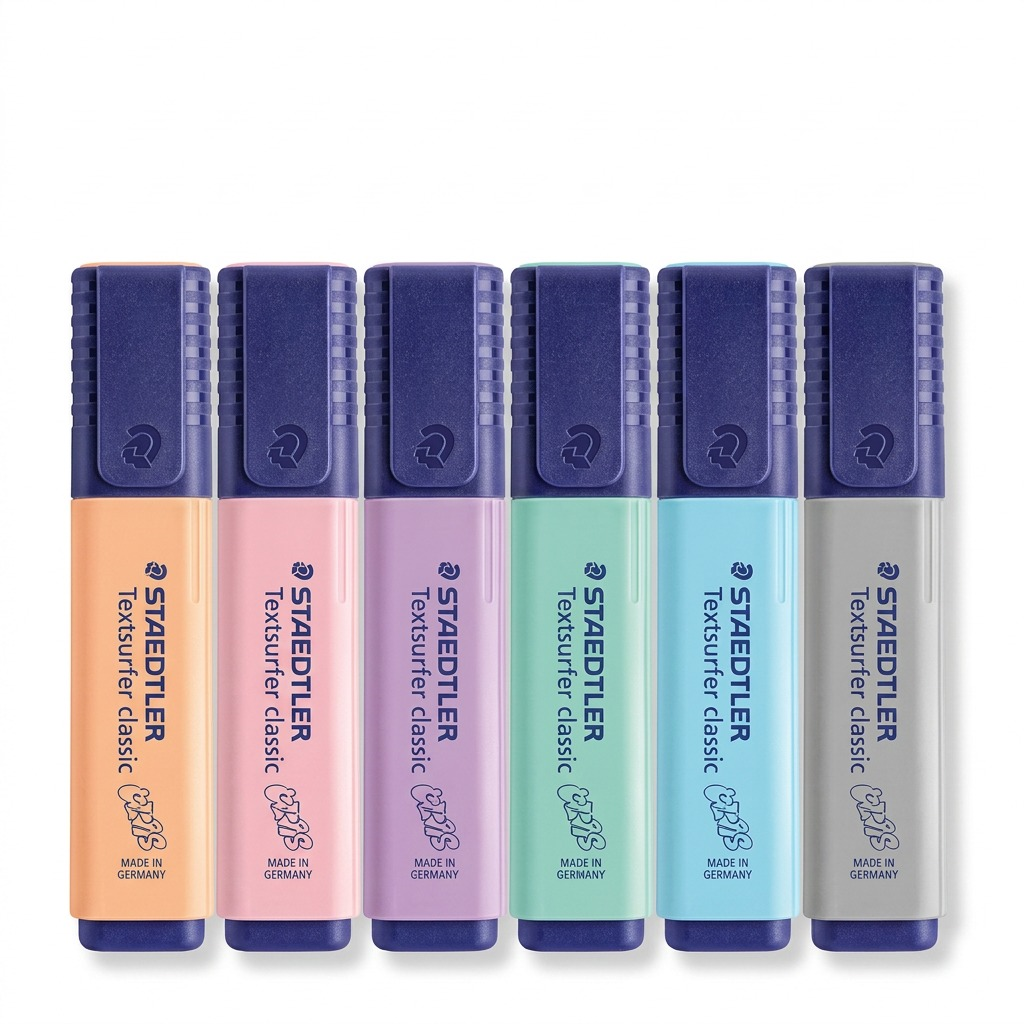 364-CWP6PA STAEDTLER-Mars Limited HIGHL.TEXTSURFER PASTEL AS