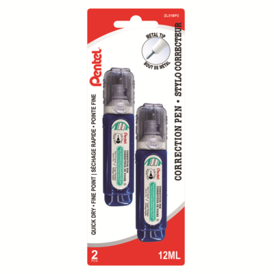 ZL31BP2 Pentel Stationery of Canada Ltd. Fine Point Correcti