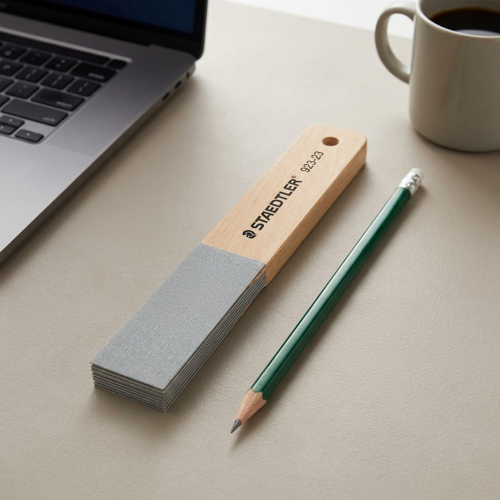 923-23BK-C STAEDTLER Sandpaper lead pointer blister