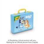 04-8325 Crayola Canada Bluey Art Case
