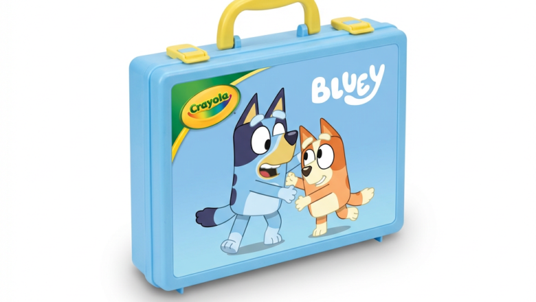 04-8325 Crayola Canada Bluey Art Case
