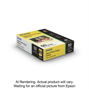 S400033 Epson Value Photo Paper Glossy 4 x 6, 50 SheetsS4000