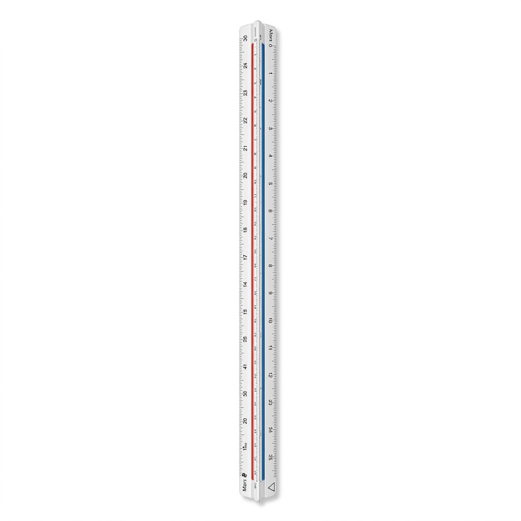 987-18-4BK STAEDTLER-Mars Limited TRIANG.RULER METR.30cm CAR
