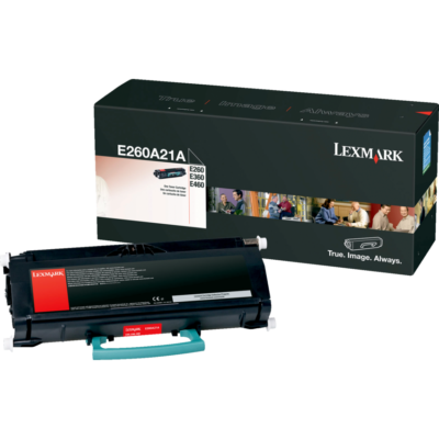 E260A21A Lexmark Lexmark E260,360,460,462 3.5K Toner Cartrid