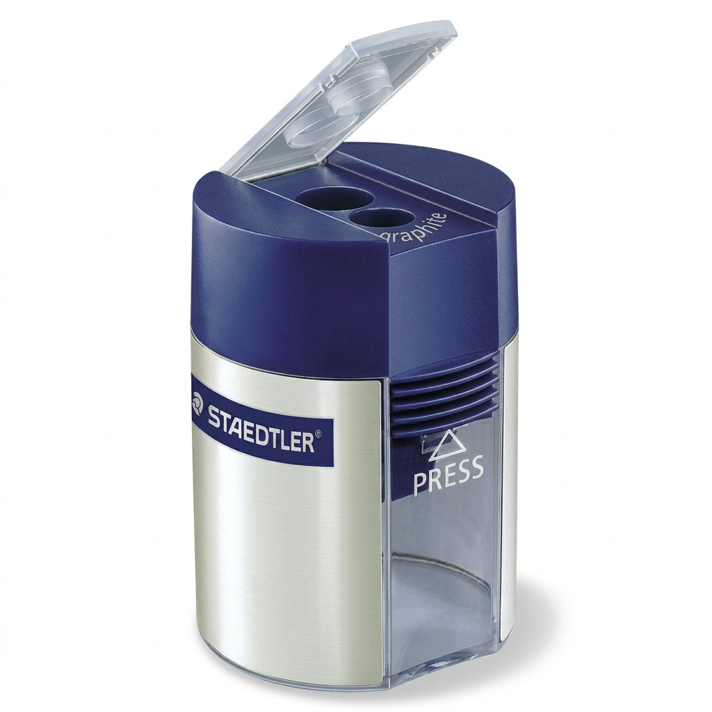 512-001-A602 STAEDTLER-Mars Limited SHARPENER ZINC+CONTAINER