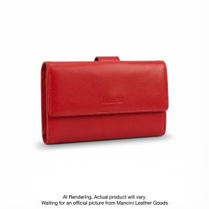 6700283-RED Mancini Leather Goods 6700283-RED