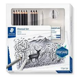 61-100C STAEDTLER Mixed Charcoal Set 100% PEFC