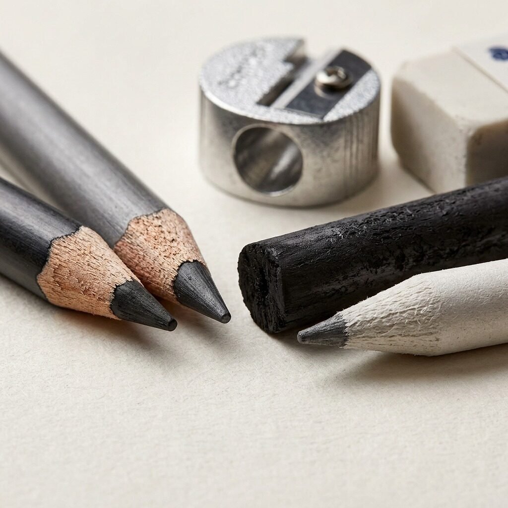 61-100C STAEDTLER Mixed Charcoal Set 100% PEFC