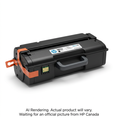 W1610A HP Canada HP 161A Black Original LaserJet Toner Cartr