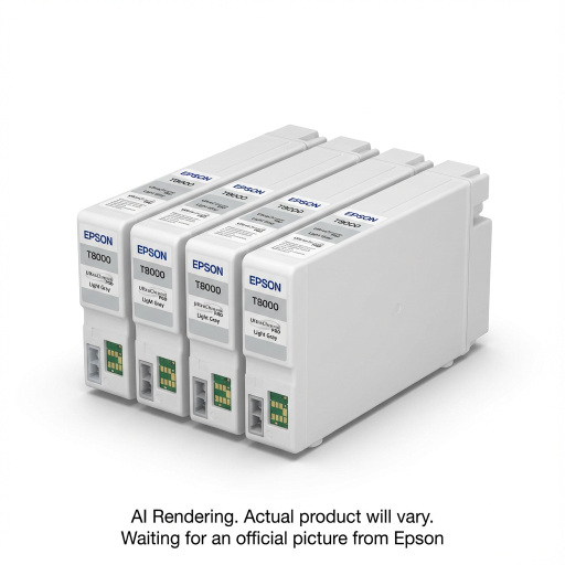 T80000V Epson UltraChrome Pro Light Gray Multi-Pack (4) Ink