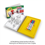 80-6955 Crayola Canada Reusable Activity Pad, Spidey & Frien