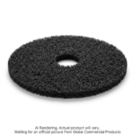 230B-20 Globe Commercial Products 20" Black Stripping Floor