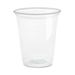6527 Globe Commercial Products PET Cold Cups - 10 Oz / Clear