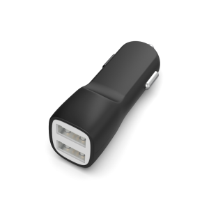 TBBPC2U TechBasic Bulk Dual Port Car Charger 2.4 Amp USB