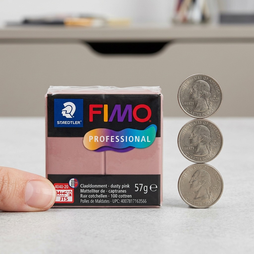 8040-20 STAEDTLER Mod. Clay Fimo Prof 57G Dusty Pink