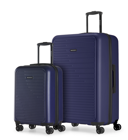 HLG5602SM-NAVY Bugatti Swiss Mobility CPH 2-Piece ABS Luggag