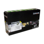 C734A1YG C73X/X73X Yellow Return Program Toner Cartridge 6K