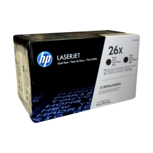 CF226XD HP #26X HY 2PK (9K x 2) BLACK FOR LJ PRO M402 MFP M4